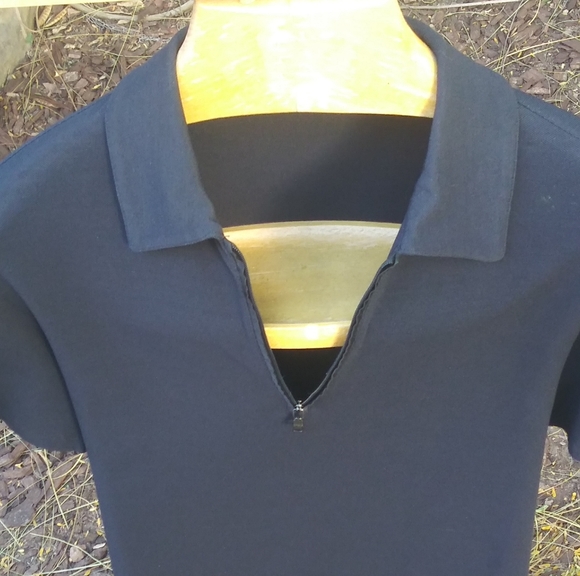 🆕 !!!!!!SOLD!!!!!!!  Prada Milano Black Short Sleeve Polo - Picture 5 of 10